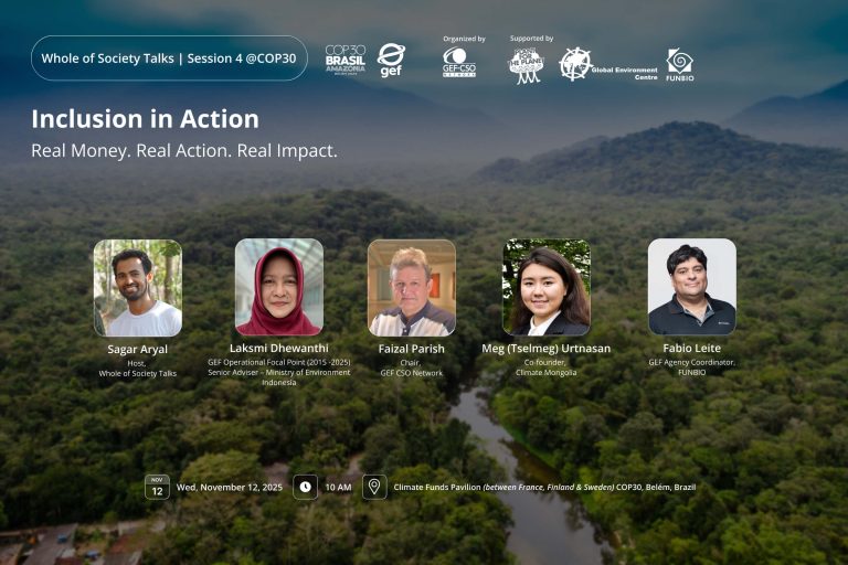 Inclusion in Action at COP30: Real Money. Real Action. Real Impact.