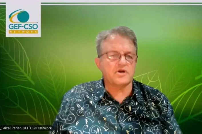 Faizal Parish, Chair, RFP South East Asia, GEF CSO Network