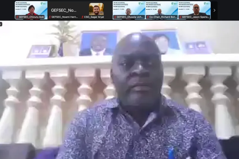 Tumaini Charles, RFP East Africa, GEF CSO Network